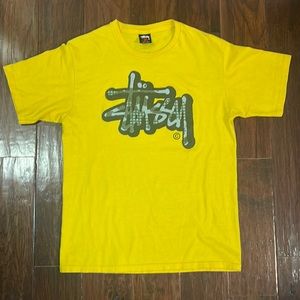 Stussy Yellow Tee